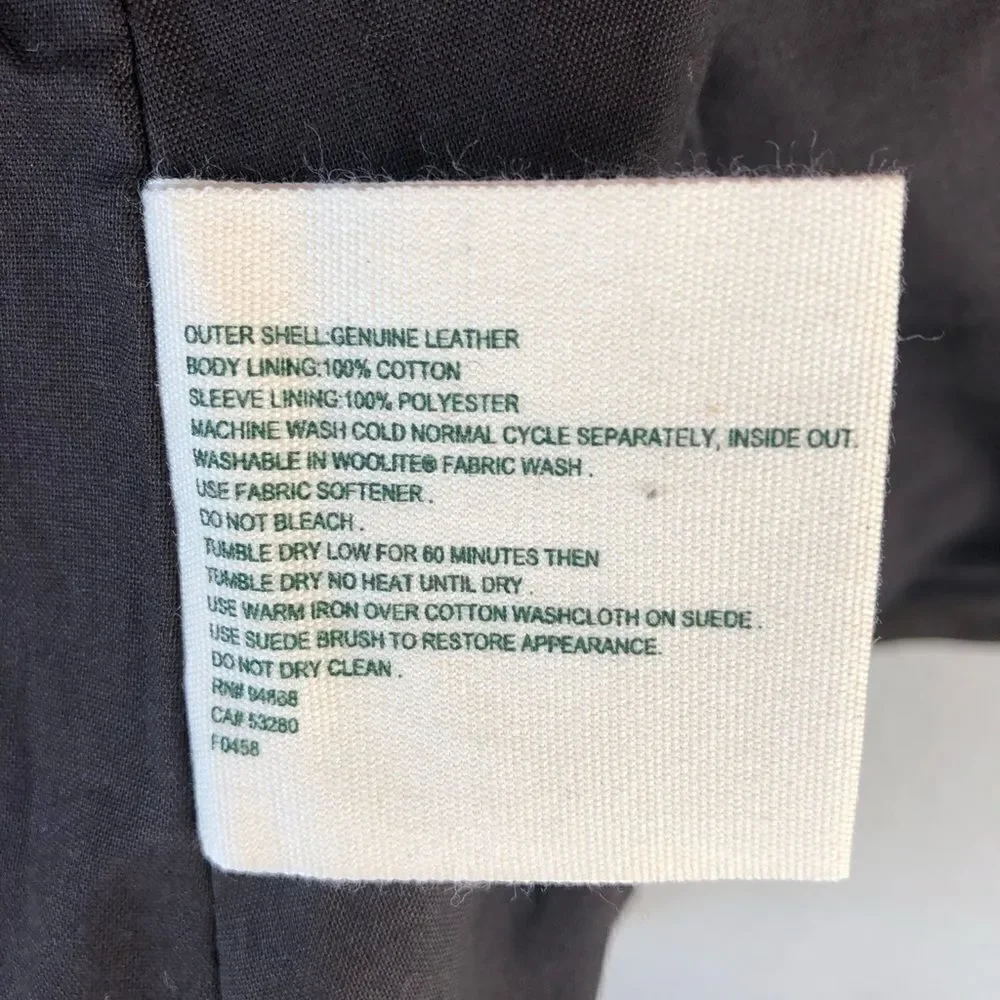 NWT Bernardo Green Leather Jacket Size L - Picture 6 of 8